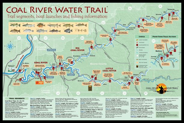 cr water trail poster 36x24 preview best reg map orig